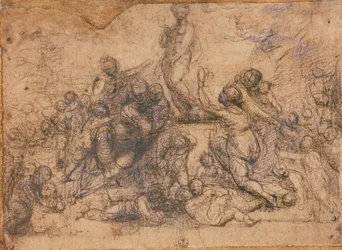 Estudio para la adoración de Venus, c.1490-1517